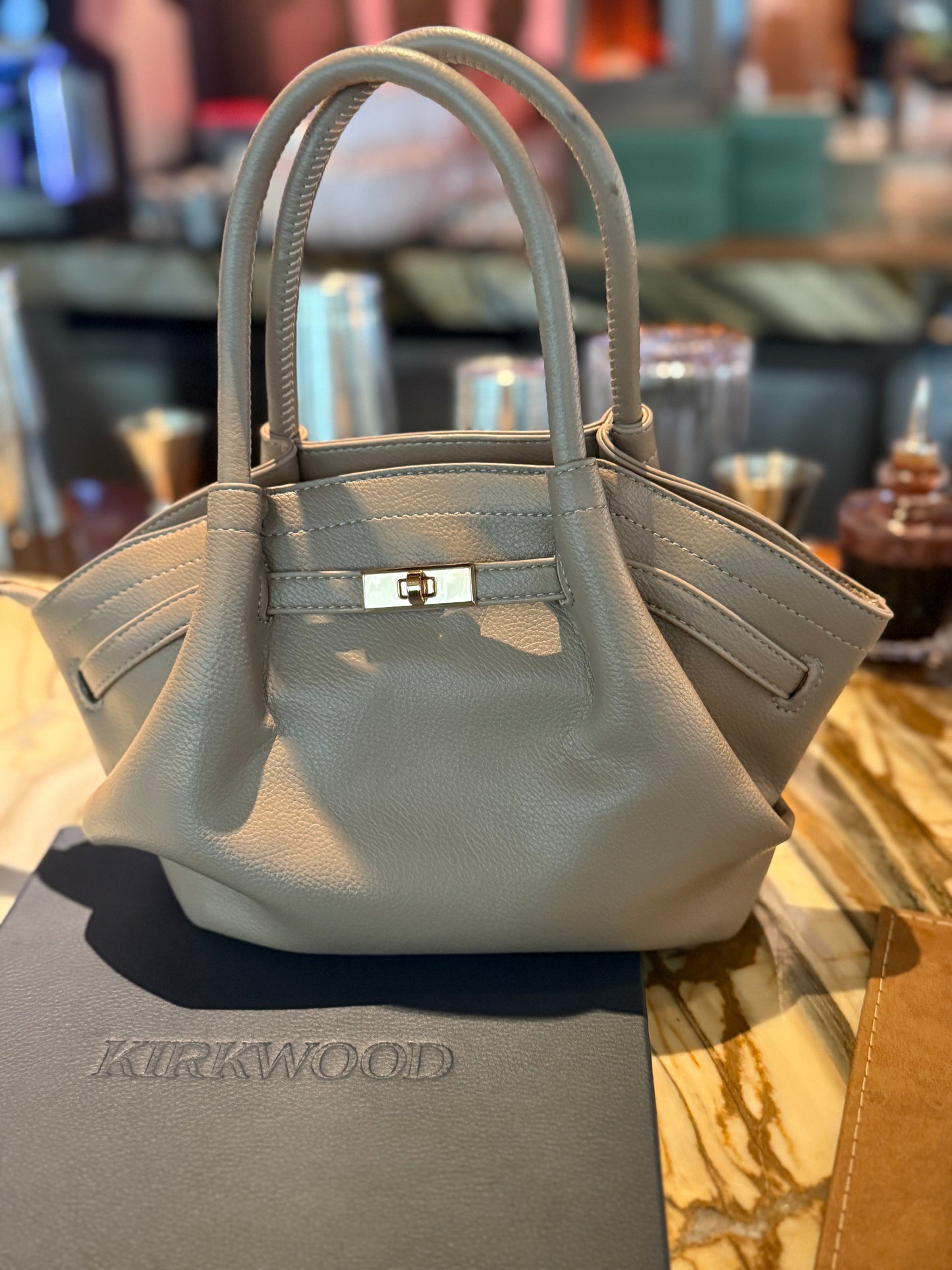 Vesna Leather tote