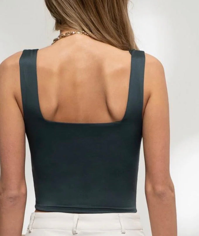 perfect hunter green tank