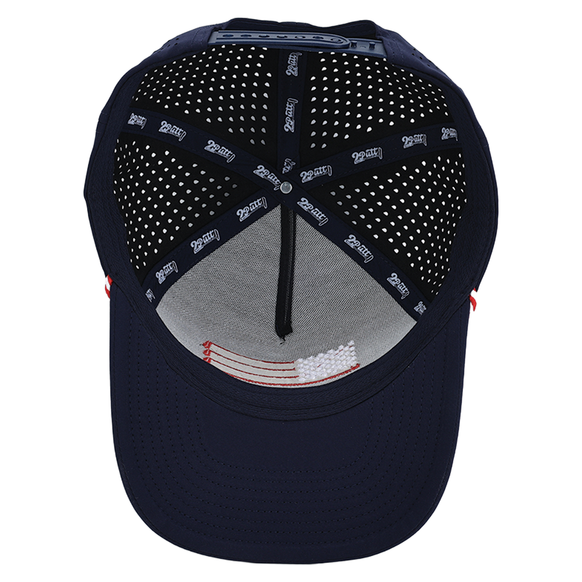 Flag Rope Flat Bill Hat