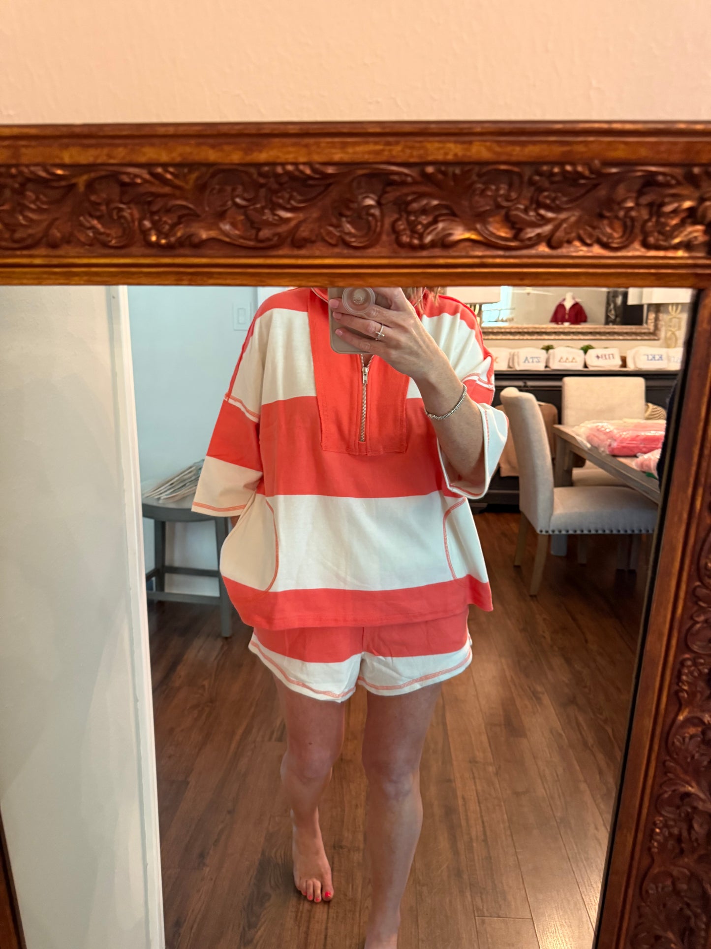 Adorable coral set!