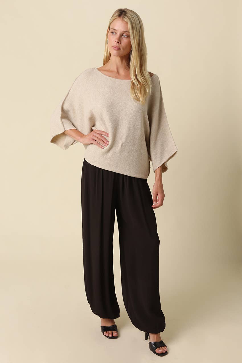 One Shoulder Knit Top