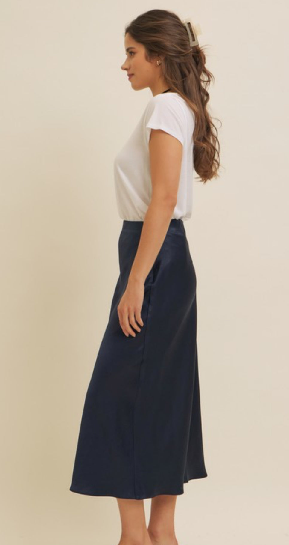 π Satin Maxi Skirt π