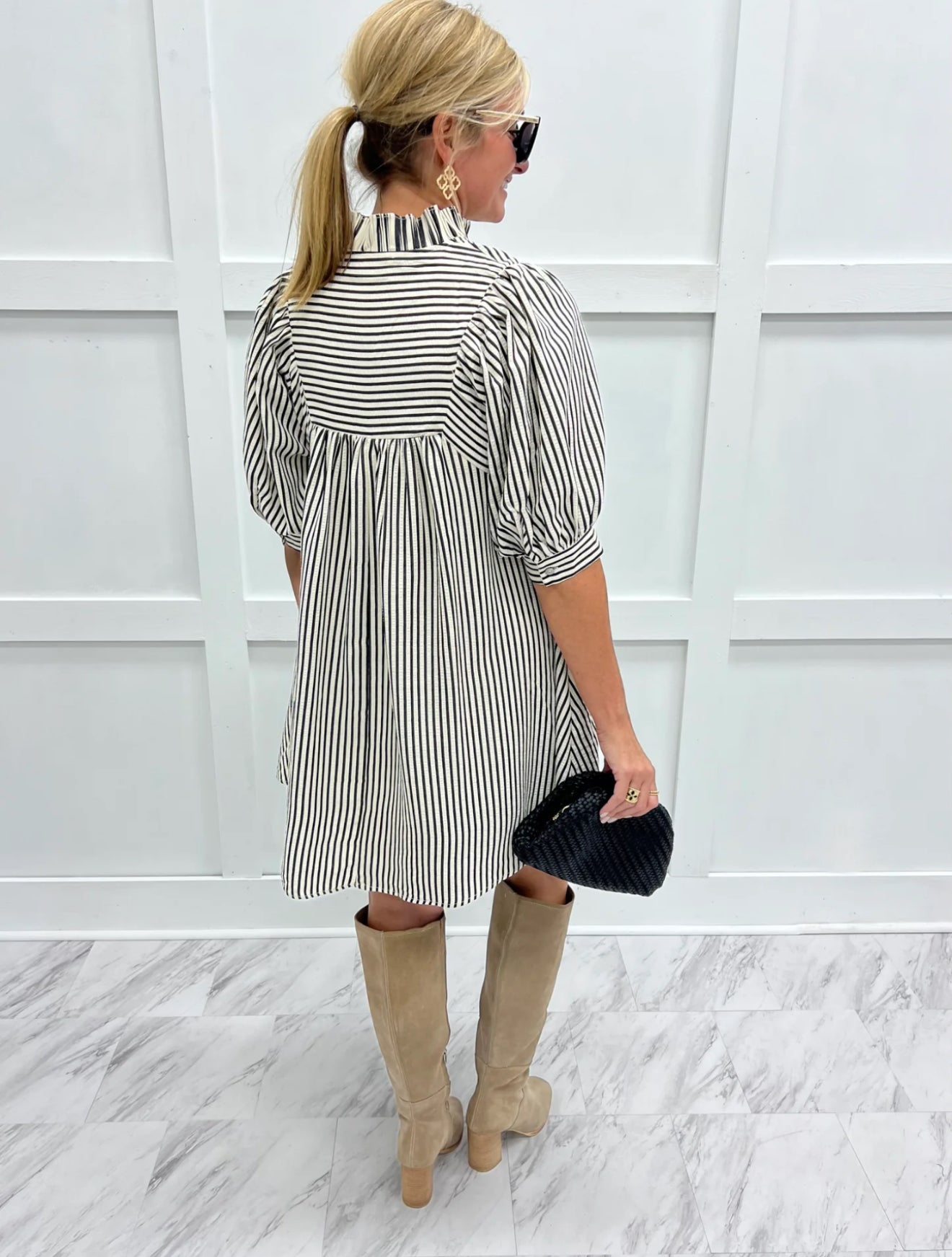 Alexi stripe dress