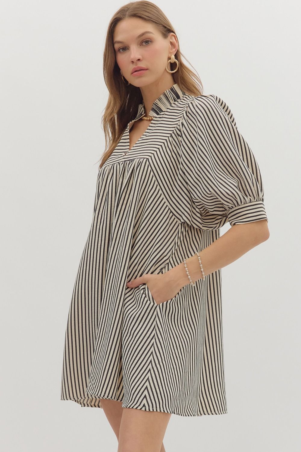 Alexi stripe dress