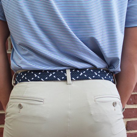 Vail Woven Elastic Stretch Belt