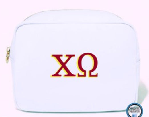 *Licensed Sorority Greek Cosmetic Bag