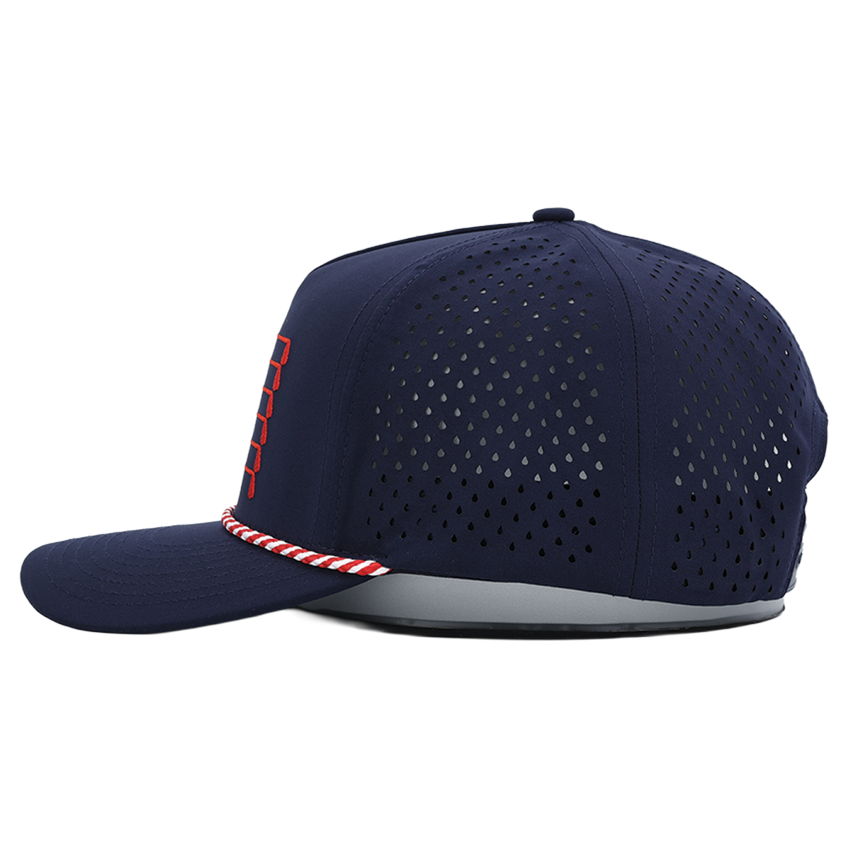 Flag Rope Flat Bill Hat