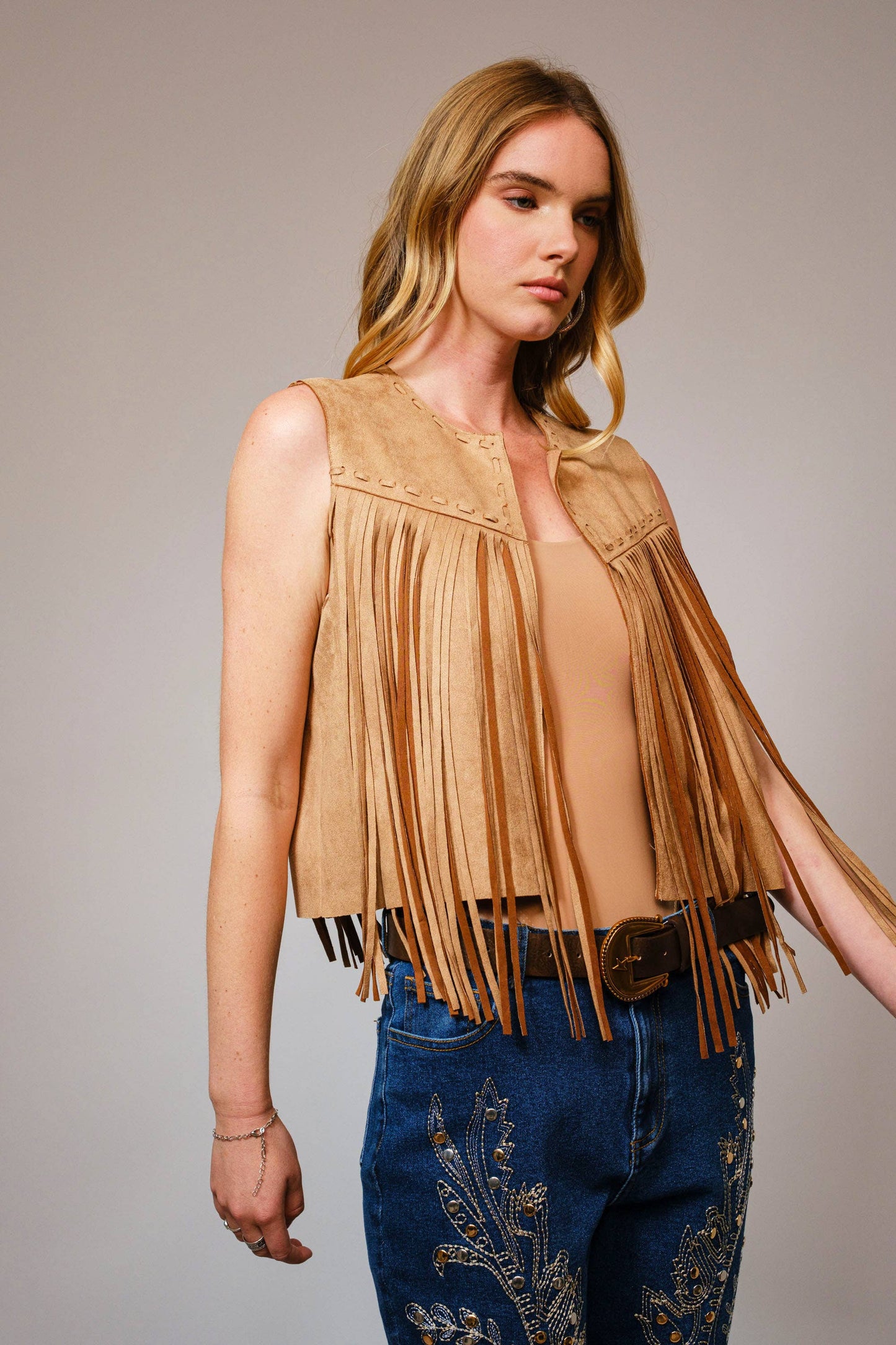 Summer Nights Fringe Vest