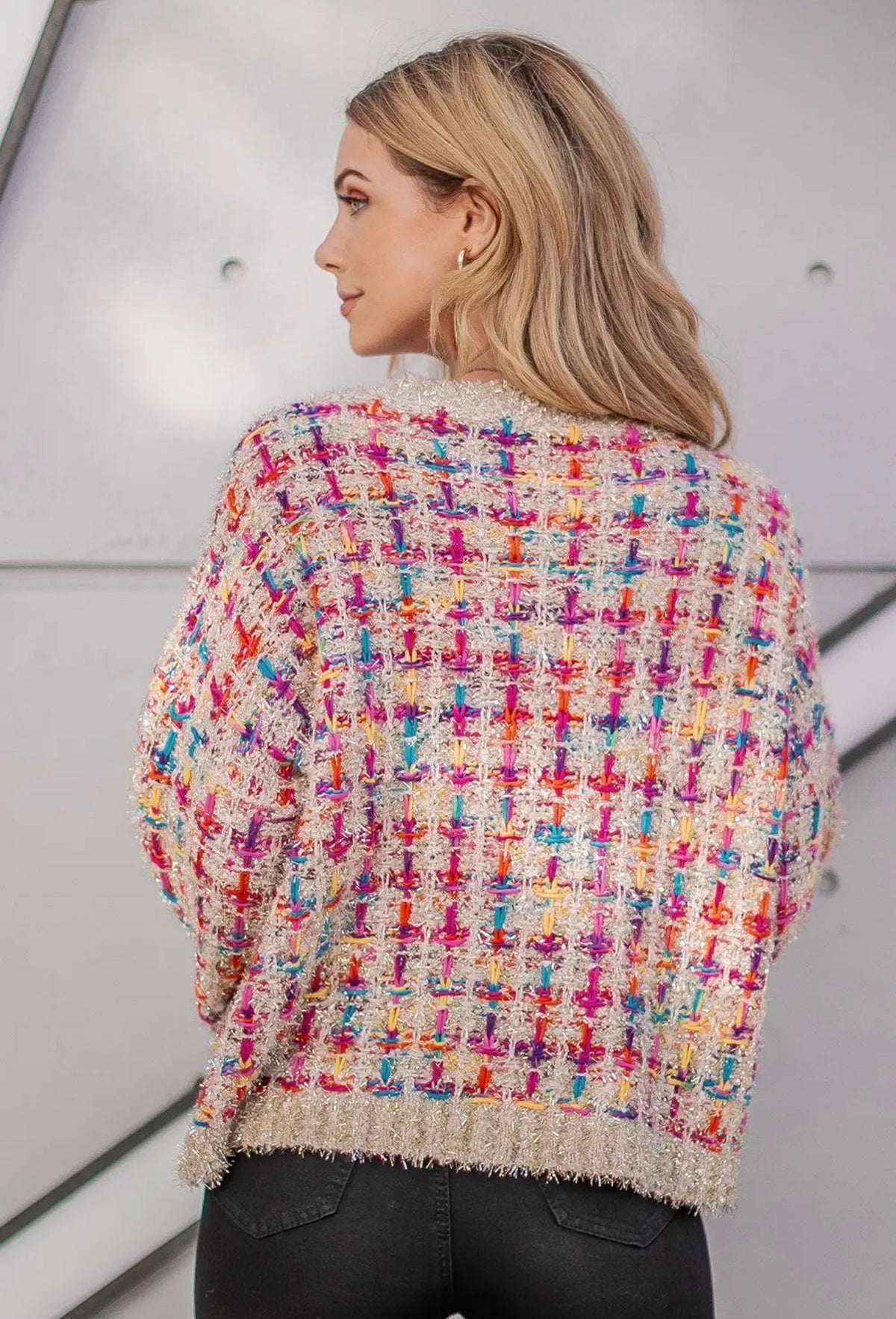 Confetti Tweed Sweater