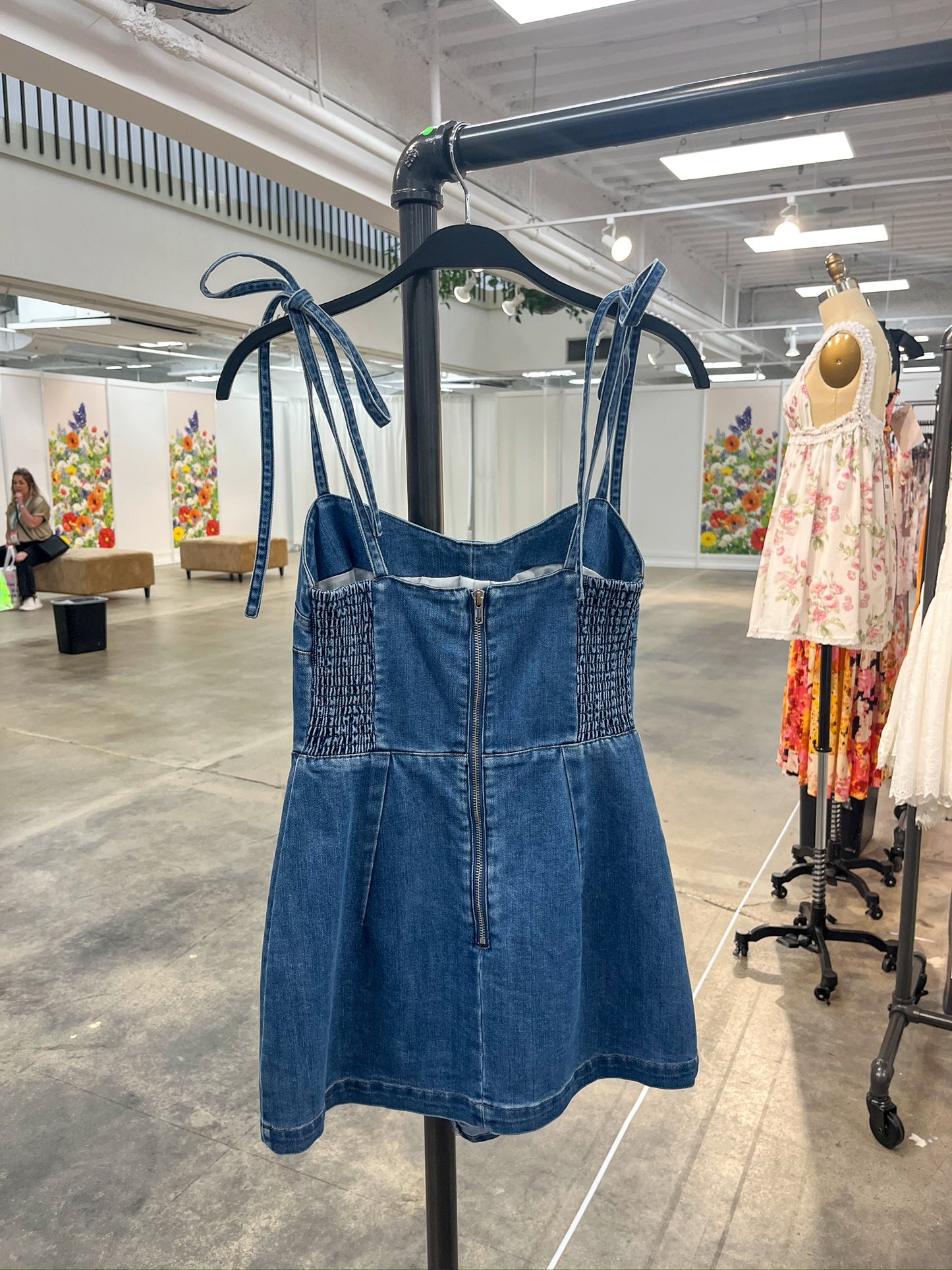 *Only 3 left* Denim romper