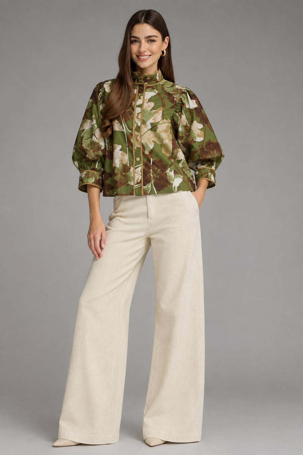 Olive Grove Blouse