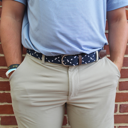 Vail Woven Elastic Stretch Belt