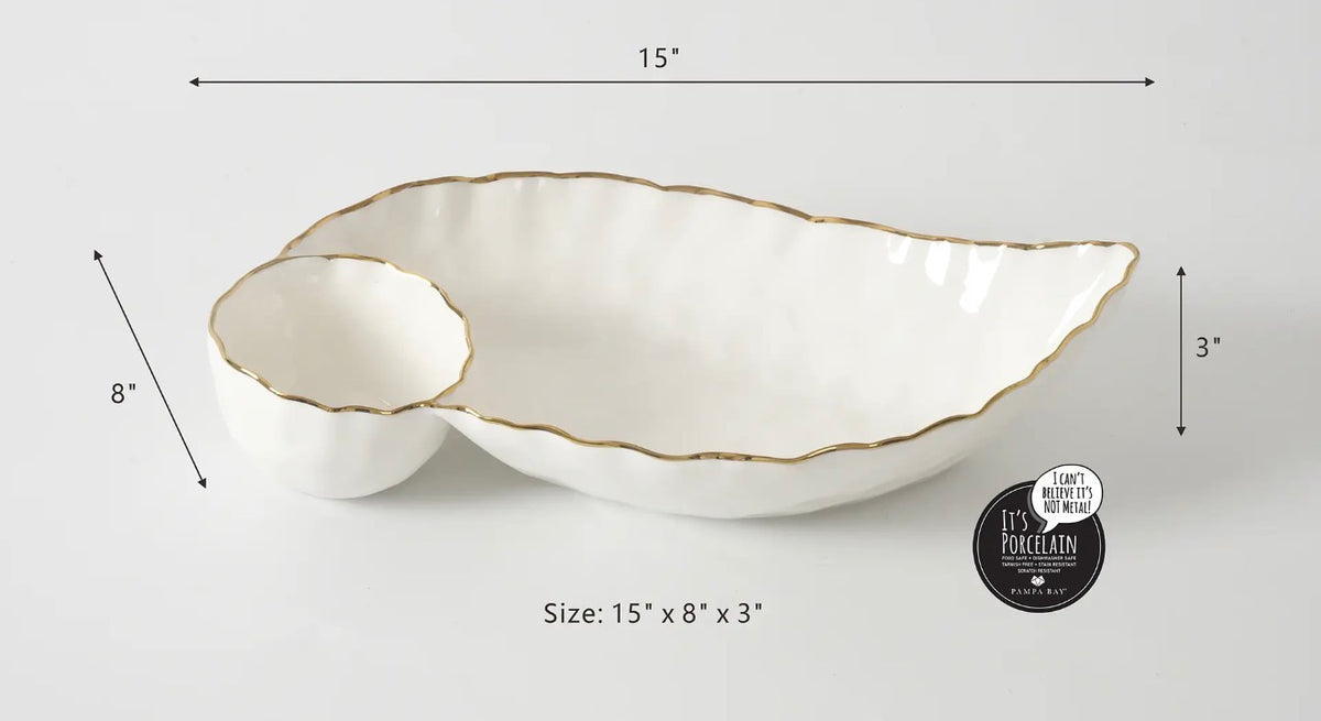 Porcelain Chip & Dip