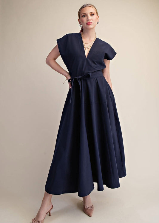 Everly Navy Dress