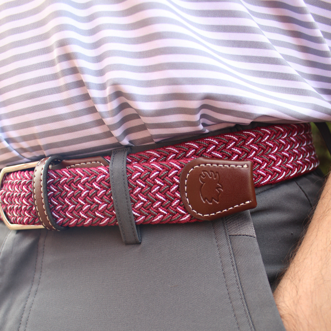 Blackjack Woven Elastic Stretch Belt