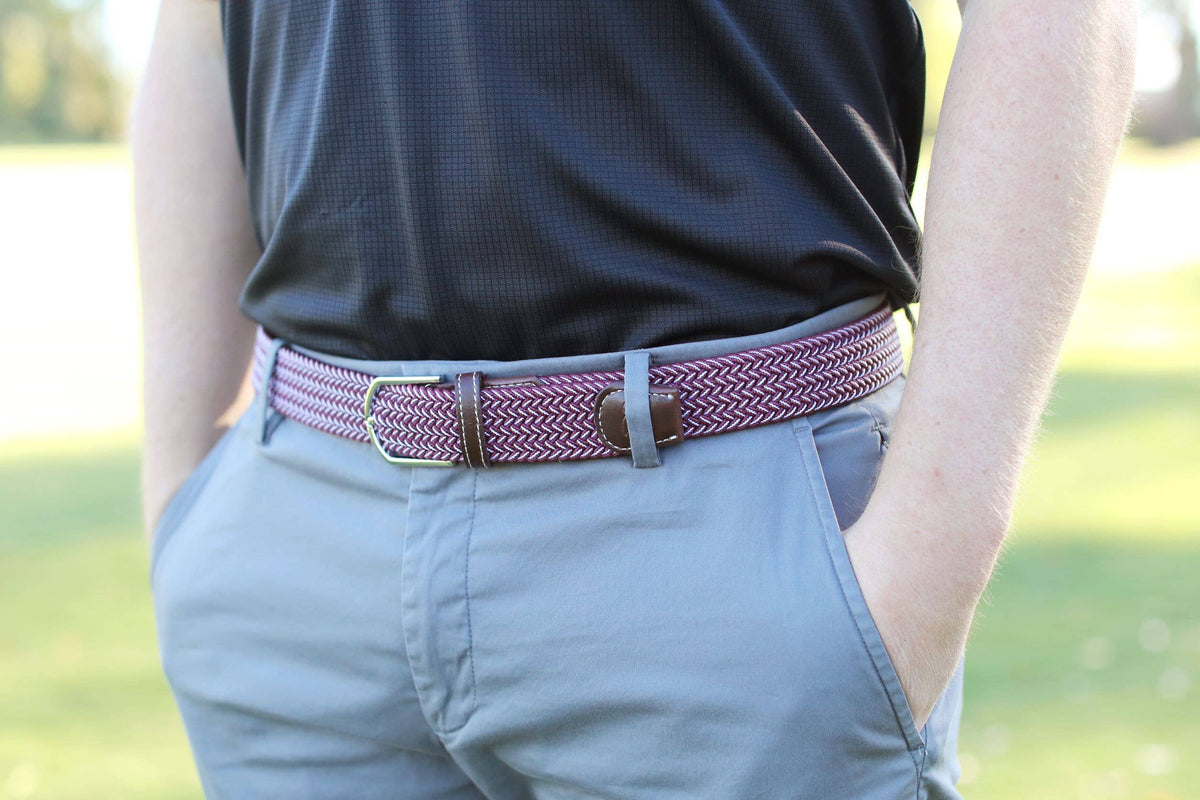 Gulfport Woven Stretch Belt