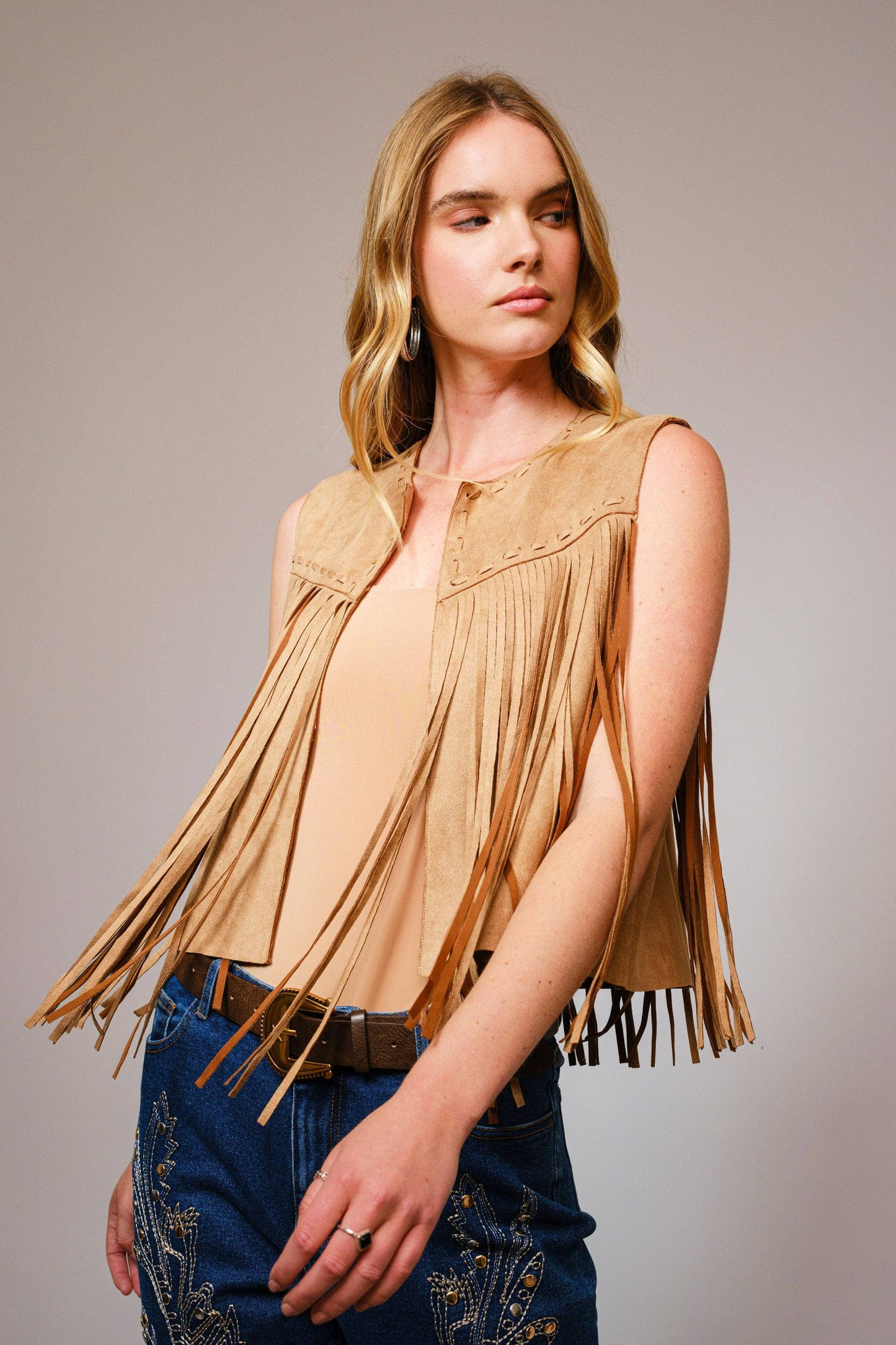 Summer Nights Fringe Vest