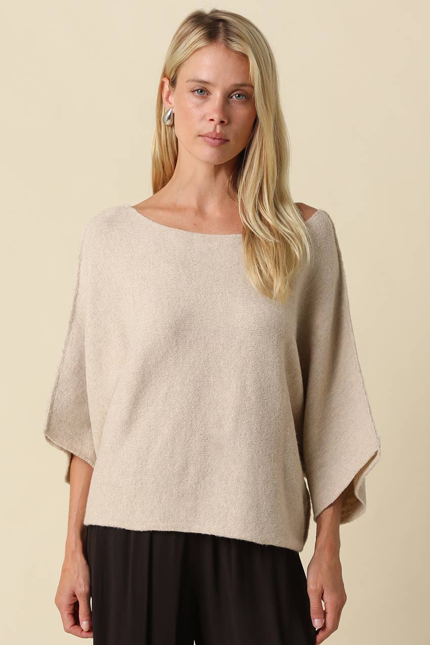 One Shoulder Knit Top