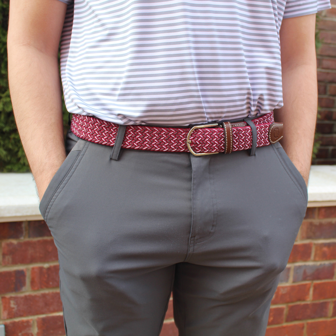 Blackjack Woven Elastic Stretch Belt