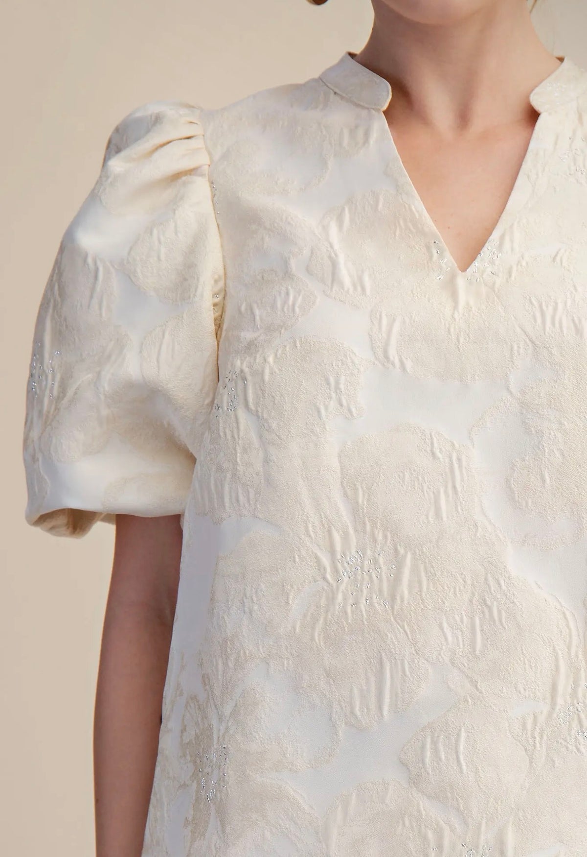 Coming soon: Champagne Bloom Jacquard Top