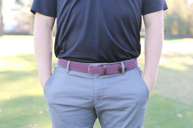 Gulfport Woven Stretch Belt