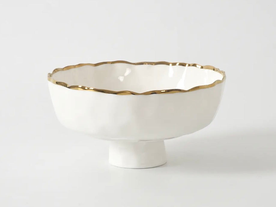 Porcelain Small Footed Bowl
