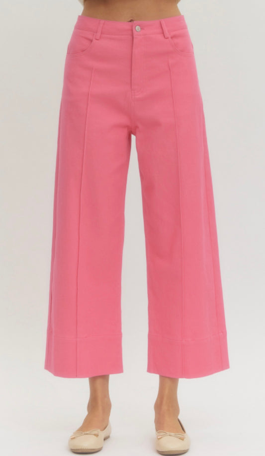 Adorable & flattering cropped pants