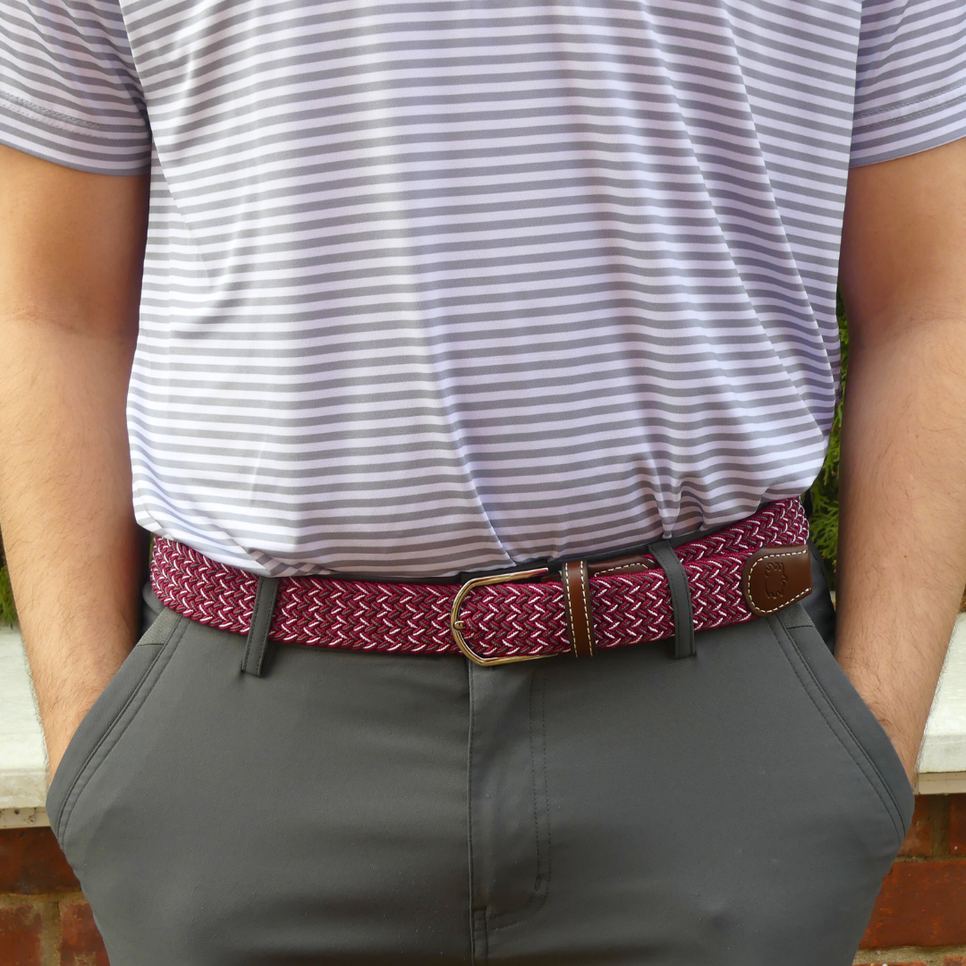 Blackjack Woven Elastic Stretch Belt