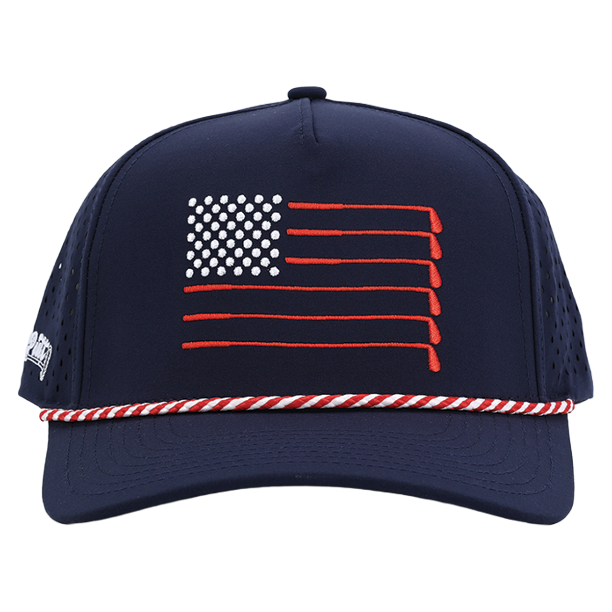 Flag Rope Flat Bill Hat