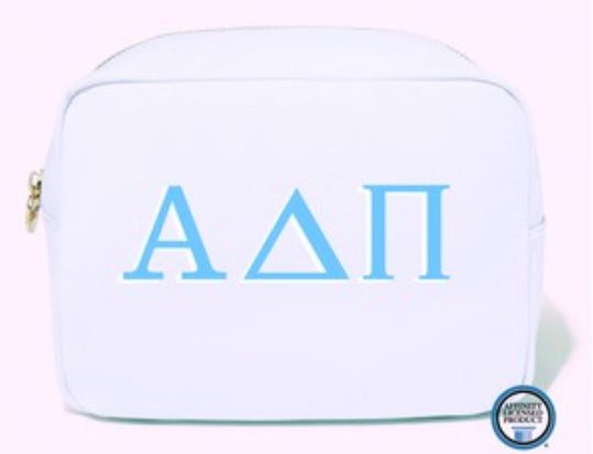 *Licensed Sorority Greek Cosmetic Bag