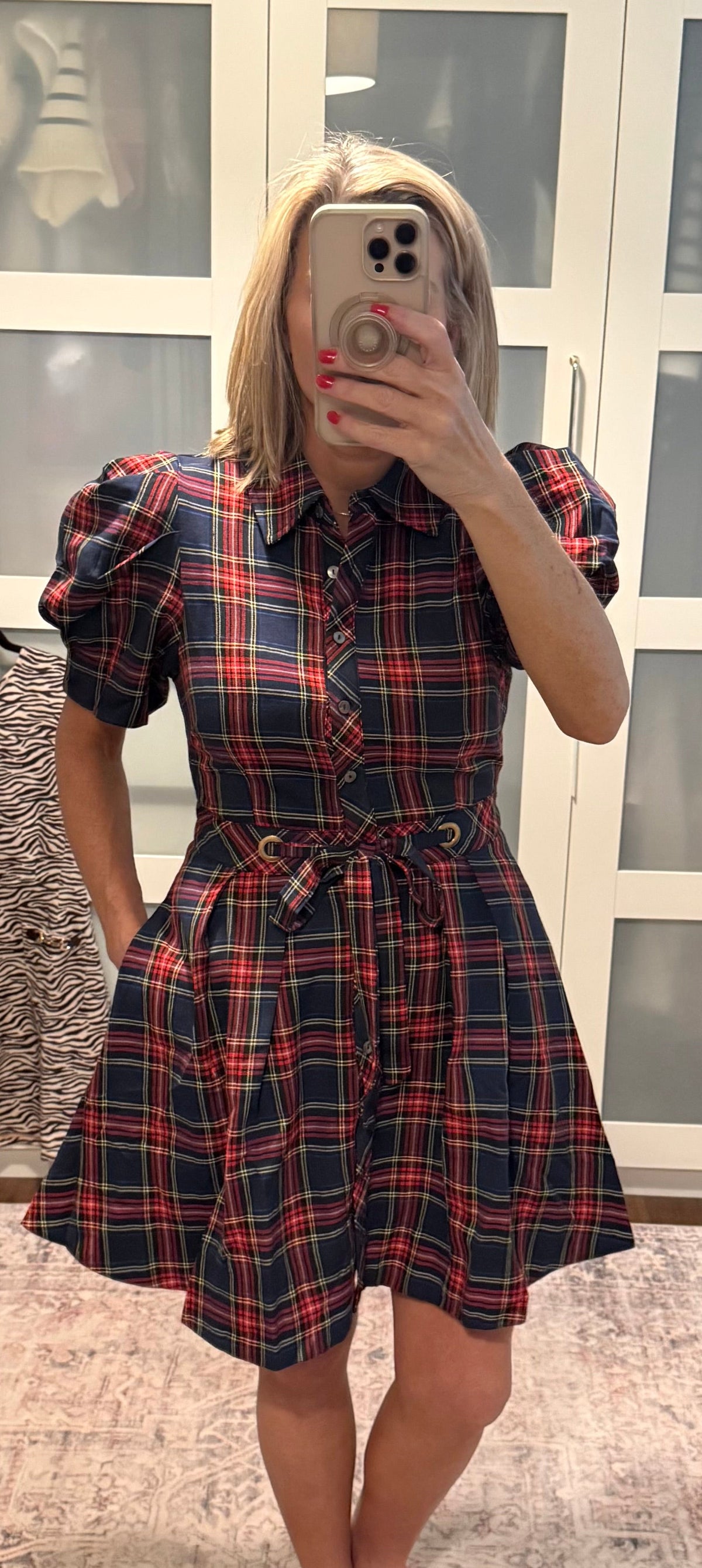 Kensington Plaid Dress