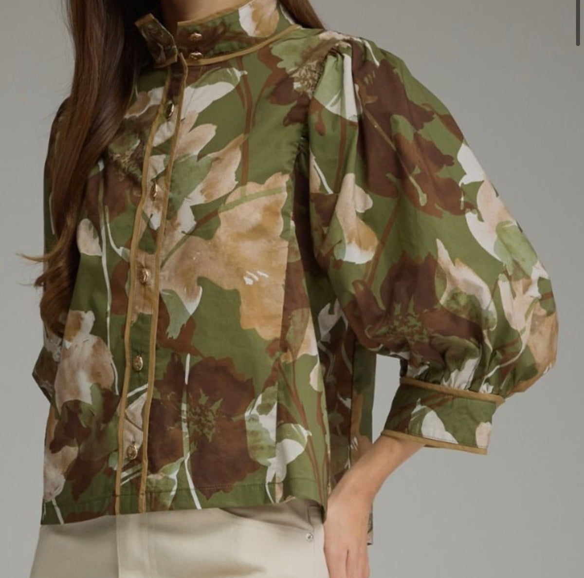 Olive Grove Blouse