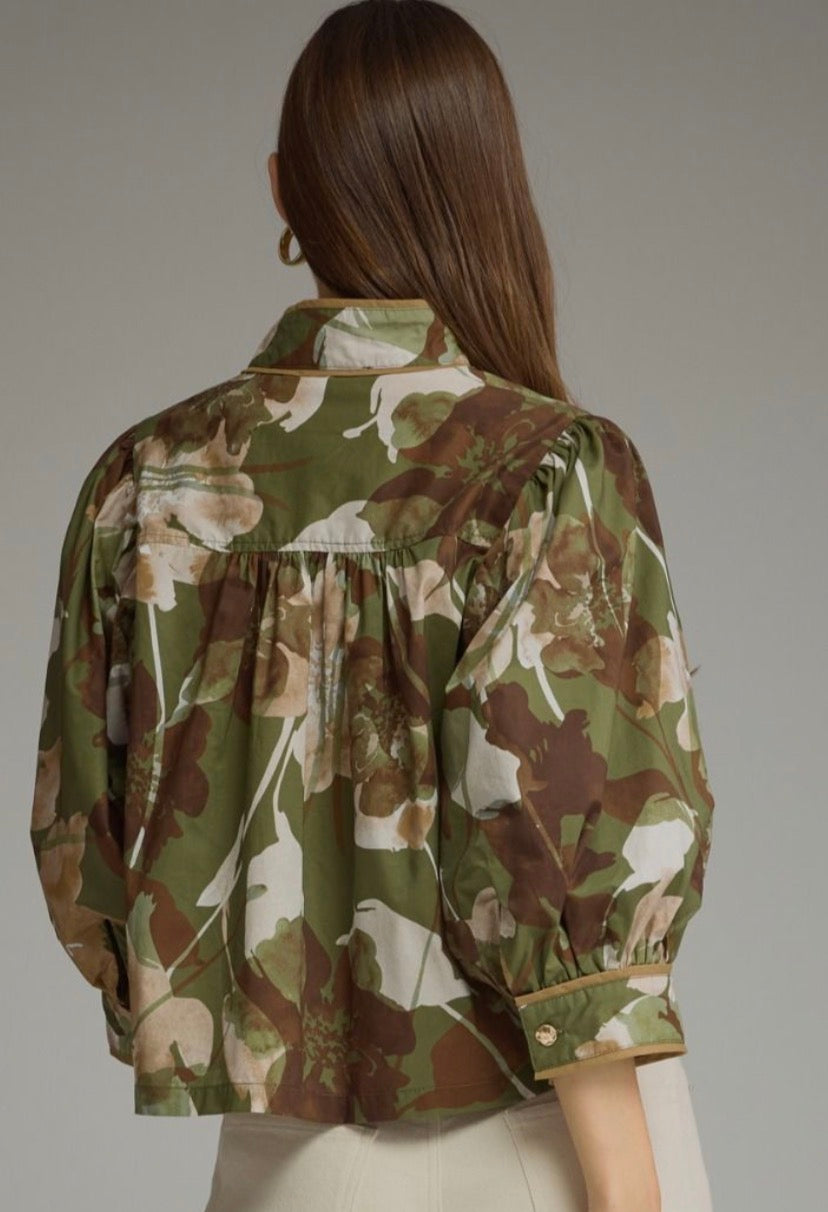 Olive Grove Blouse
