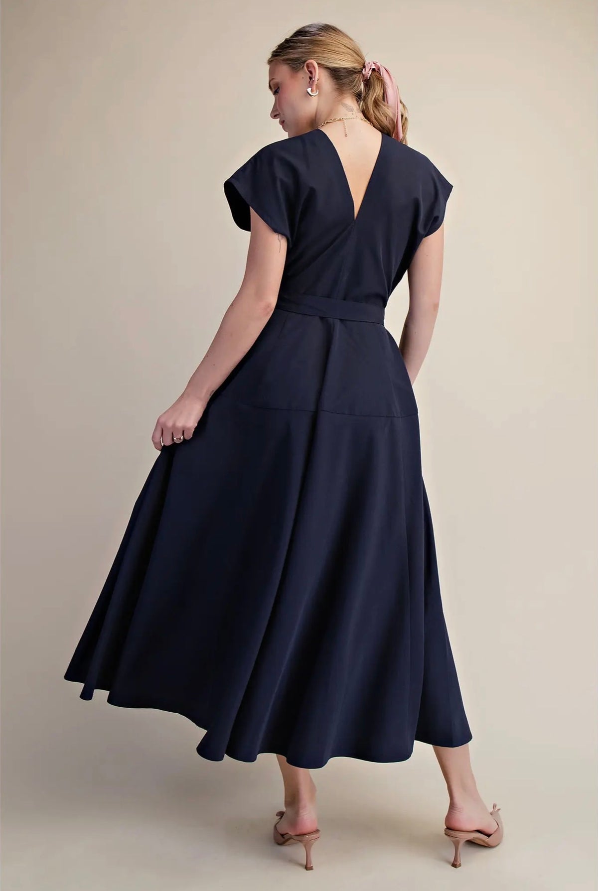 Everly Navy Dress