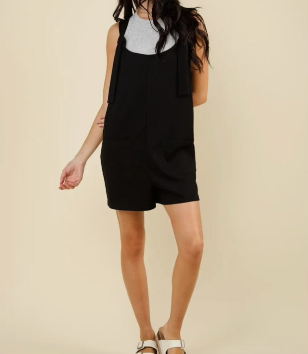 ADORABLE romper with adjustable tie straps