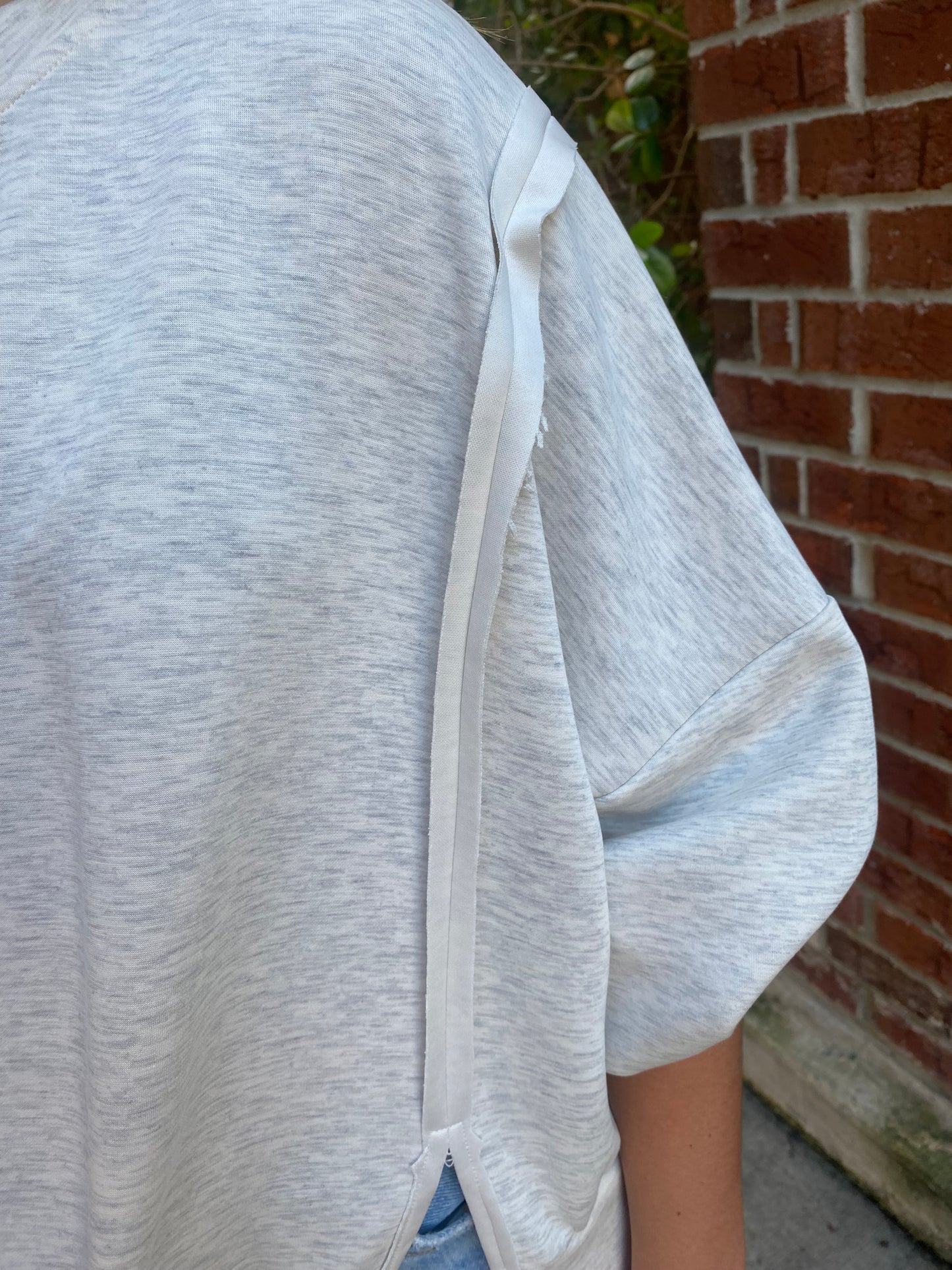 *Butter soft ash grey sweatshirt