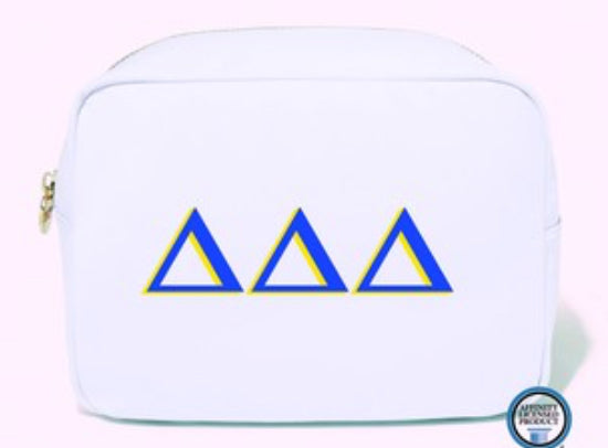 *Licensed Sorority Greek Cosmetic Bag