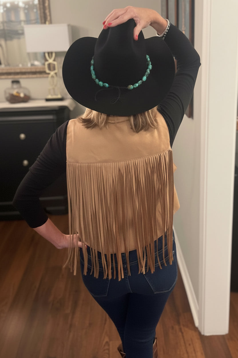 Summer Nights Fringe Vest