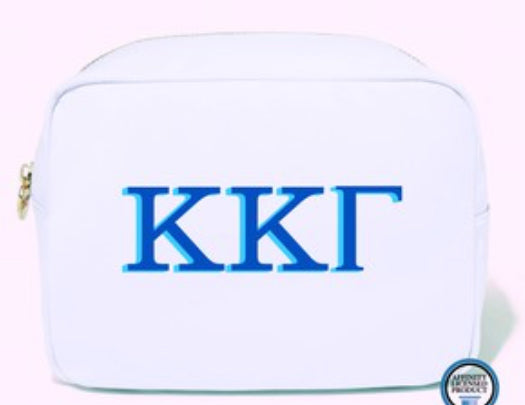 *Licensed Sorority Greek Cosmetic Bag