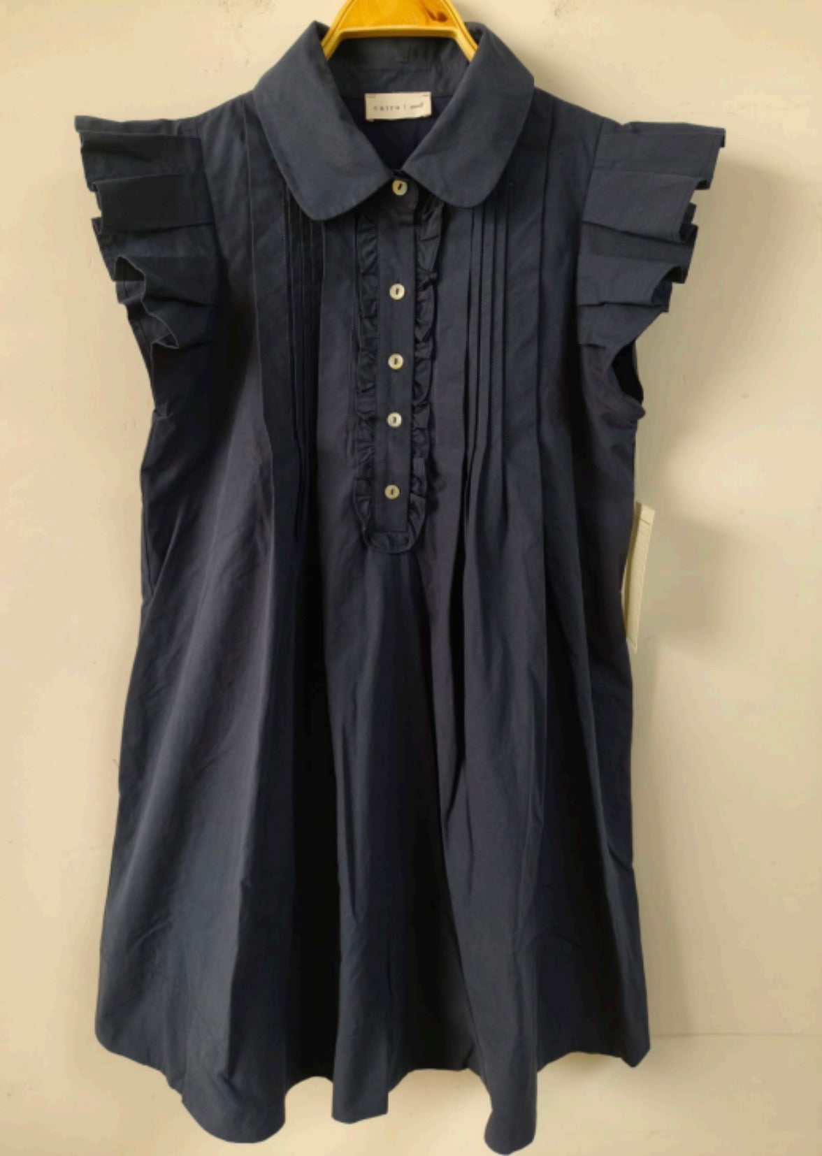 Perfect Navy Poplin Dress