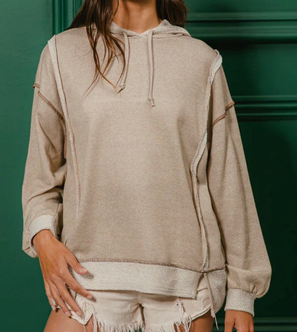 French terry hoodie