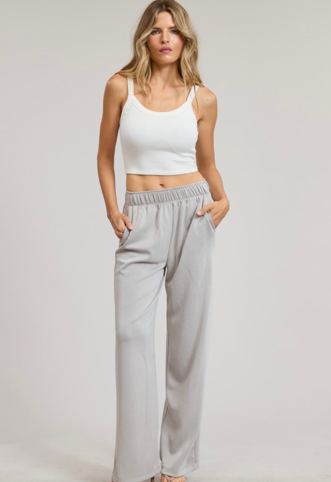 **Re-stocked! Elastic Waist Pant