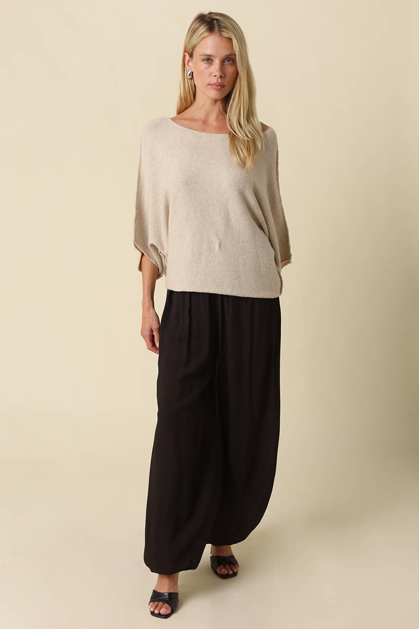 One Shoulder Knit Top