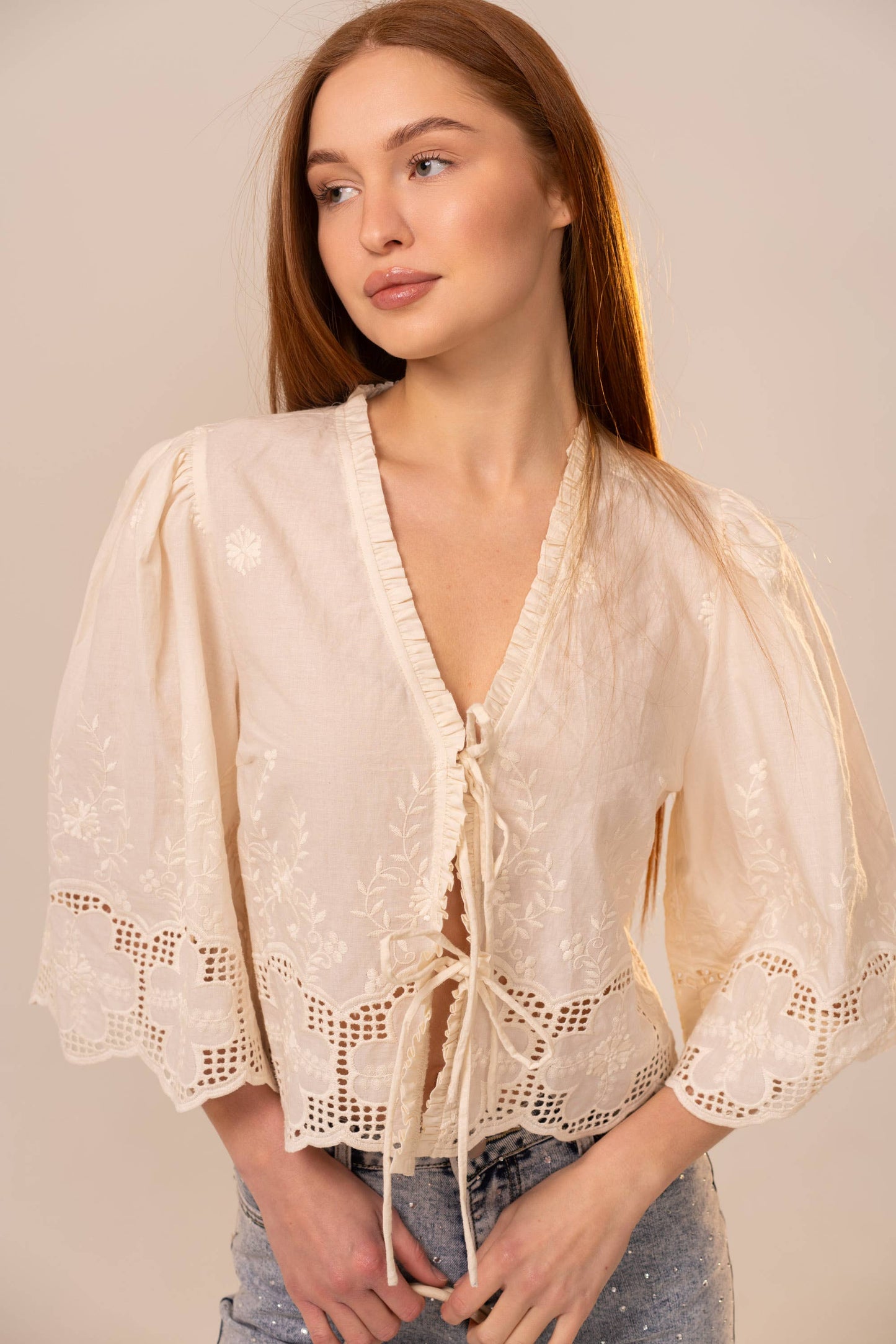Southern Charm Tie Vest