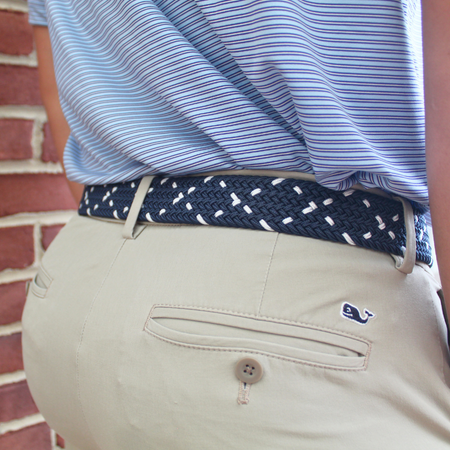 Vail Woven Elastic Stretch Belt
