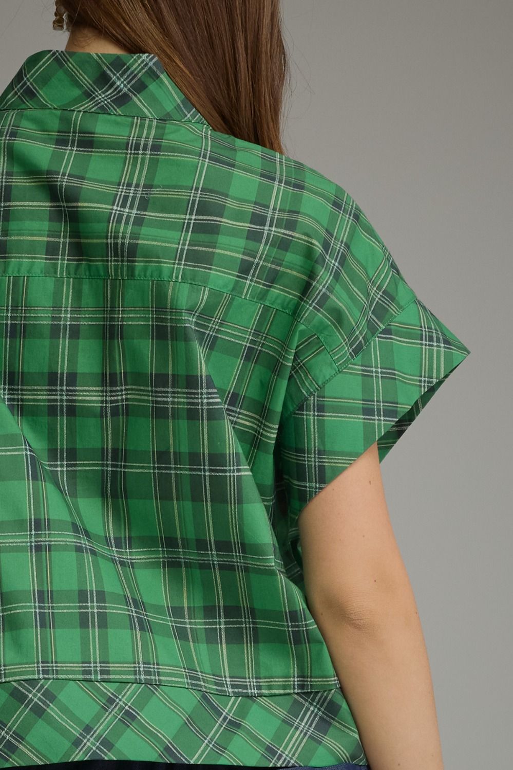 Sadie Plaid Top